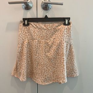 Altar’d State cheetah mini skirt